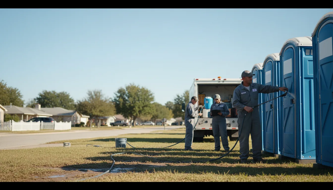 Long-Term Portable Toilet Rental in Dyersville, IA near me